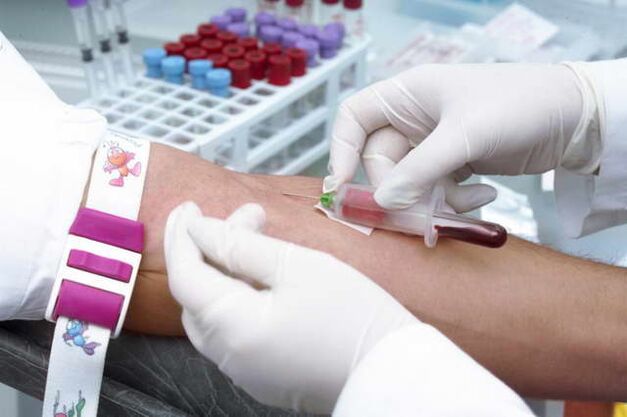 Blood in parasites